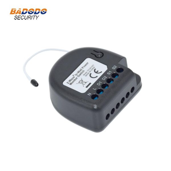 

smart home control z-wave plus insert module dual relay switch zero crossing with energy meter function support smartstart ( replace tz74 )