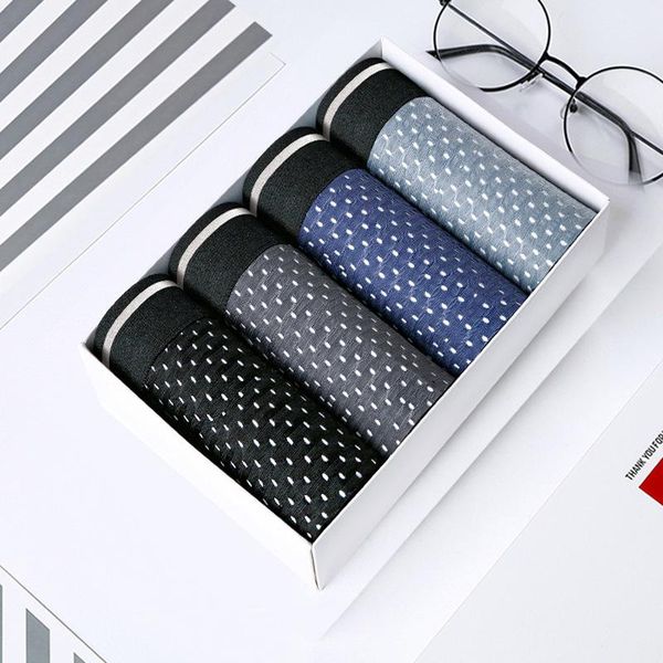 

underpants men's underwear ice silk mesh breathable comfortable men bo268v, Black;white