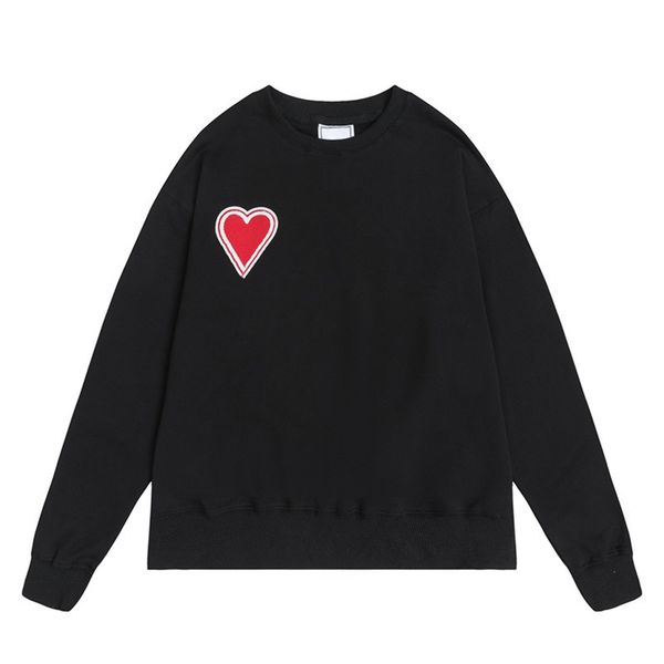 

hoodies desigenr women sportswear blouses clothing appearl t-shirts long sleeve round neck cap hearts thin, Black