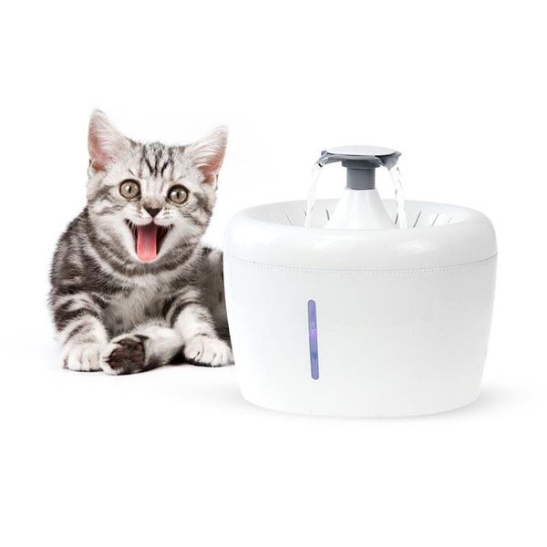 

cat bowls & feeders drinking water 2.5l pet automatic fountain mute circulating filter dispenser electric usb