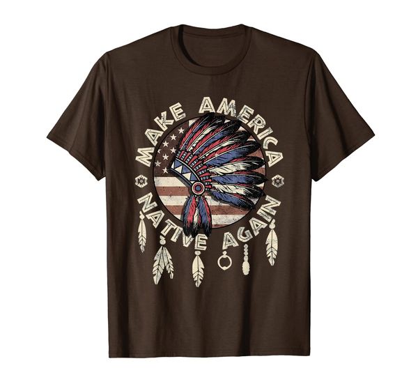 

Make America Native Again Indigenous Peoples Day Pride Gift T-Shirt, Mainly pictures