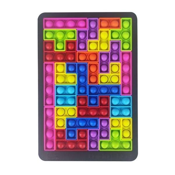 

new popular rodent control pioneer tetris tablegame decompression toy children's puzzle