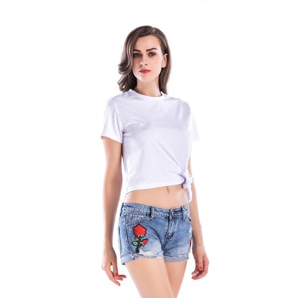 

women's t-shirt woman 2021 summer fashion short sleeve o-neck bowknot cotton white slim kawaii clothing t shirts womens streetwear