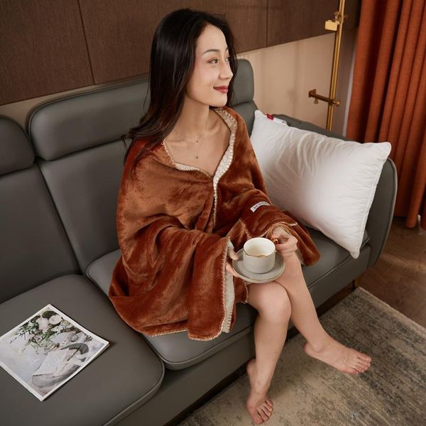 

blankets wearable tv for sofa cozy super soft warm blanket