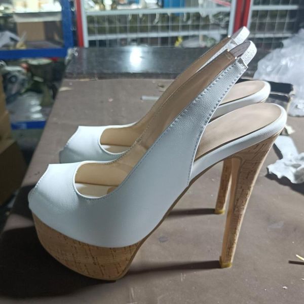 

dress shoes shofoo shoes.fashion women's sandals. about 14.5 cm high-heeled party shoes. summer size:34-45, Black