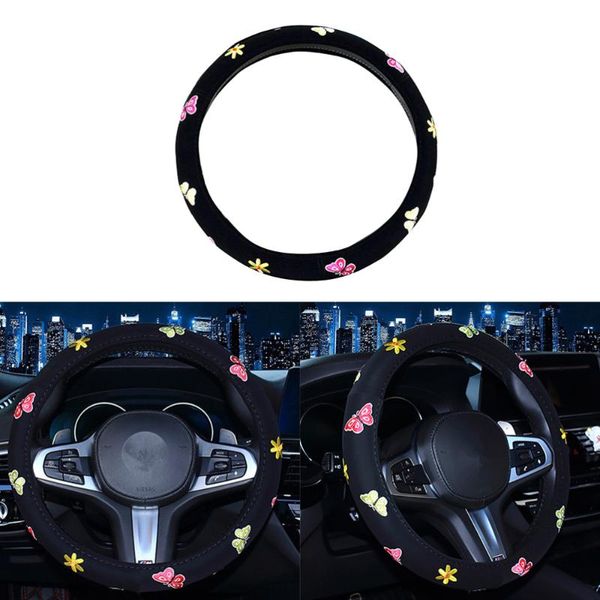 

steering wheel covers automotive embroidery car cover )