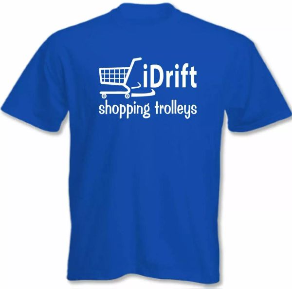 

drifting t-shirt i drift shopping trolleys mens funny car jdm need for, White;black