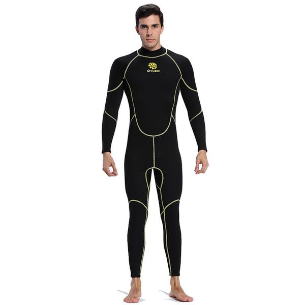 

one-piece suits men's spearfishing wetsuit 3mm neoprene scr superelastic diving suit waterproof warm professional surfing wetsuits full