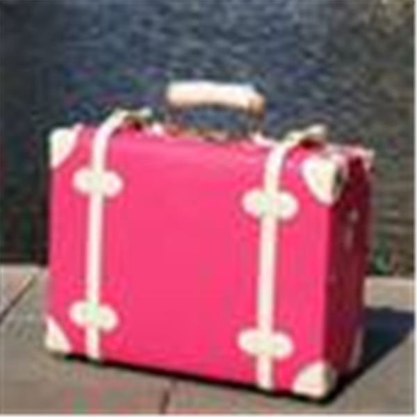 

designer korean version of the retro box mobile home fashion beauty case luggage suitcase travel