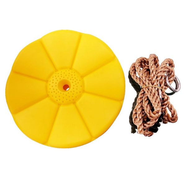 

camp furniture outdoor swing disc rope with nylon string easy to assembly for kid children play family party