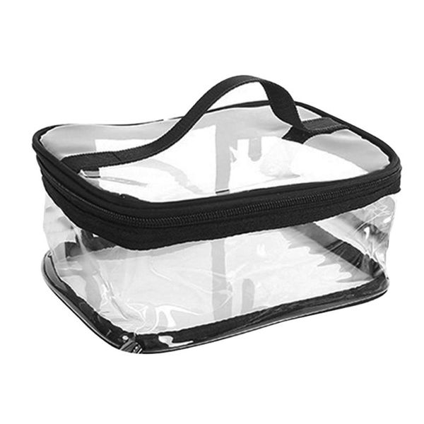 

waterproof travel case pvc wash organizer zipper storage makeup transparent cosmetic bags & cases