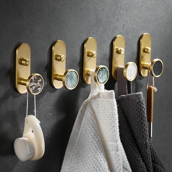 

bathroom perforation-clothes hooks wall hangings home entrance hallway coat creative single & rails