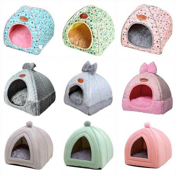 

kennels & pens winter pet beds for small medium dog cat bed dogs nest house sofa comfortable warming puppy kennel chihuahua kitty