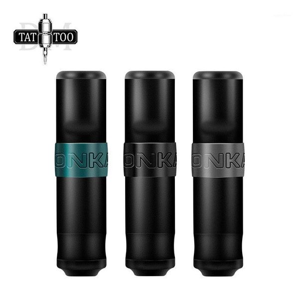 

professional cartridge tattoo pen strong motor rotary machine with light1