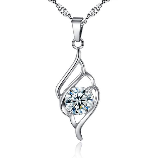 

chains sbn004 angel wing necklace korean version jewelry, Silver