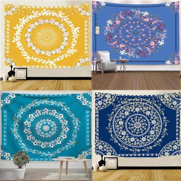 

tapestries 150*130cm bohemia room wall hanging blanket tapestry beach towel camping tent travel mattress art home decor
