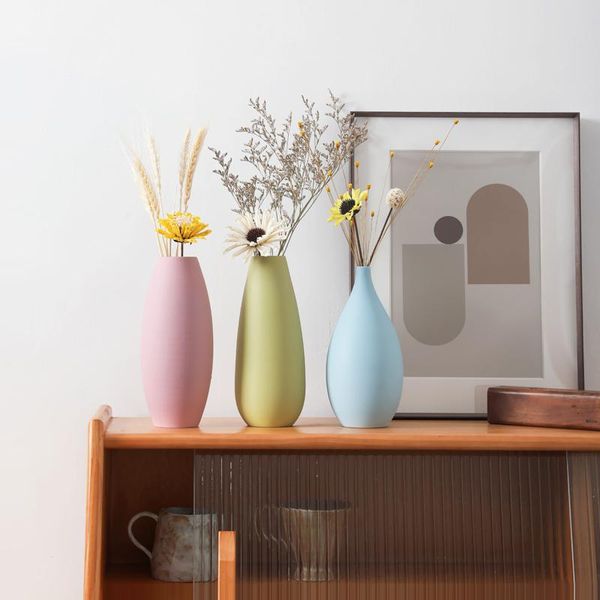 

vases nordic minimalist ceramic vase decoration living room flower arrangement home decor modern large household gifts