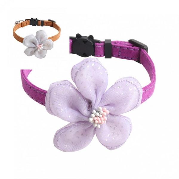 

cat collars & leads minimalistic beautiful bright color soft dog collar comfortable pet wear-resistant for pograph