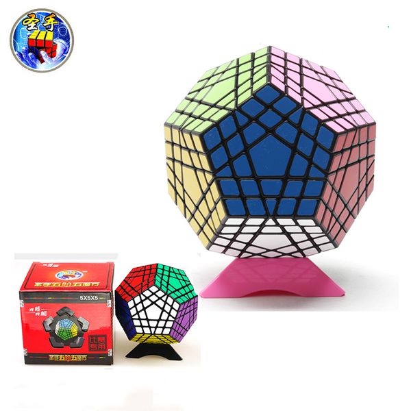 

Shengshou 5x5x5 Gigaminx Magic Cube 5x5 Professional Dodecahedron Cube Twist Puzzle Learning Educational Toys