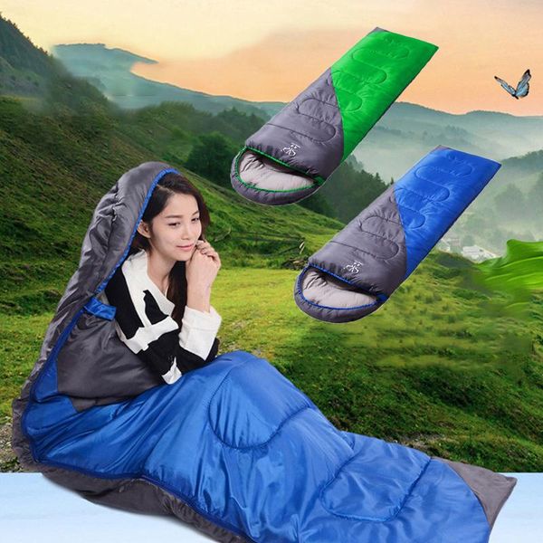 

sleeping bags thicken camping bag ultralight folded waterproof lazy portable storage compression slumber sack fortraveling hiking
