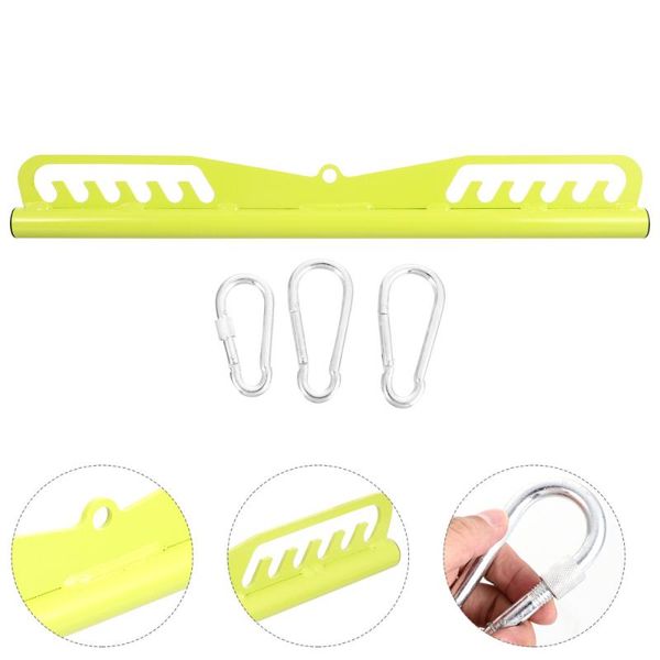 

accessories 1 set iron bicep tension rod muscle pulling bar down gym