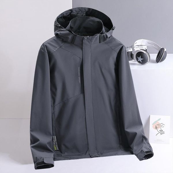 

men's jackets fashion brand 2021 hooded jacket manufacturer women's sports casual submachine clothes leisure, Black;brown