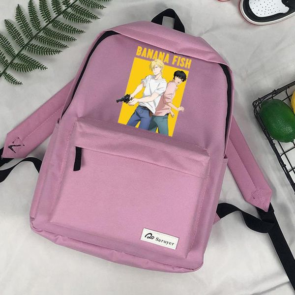 

backpack banana fish