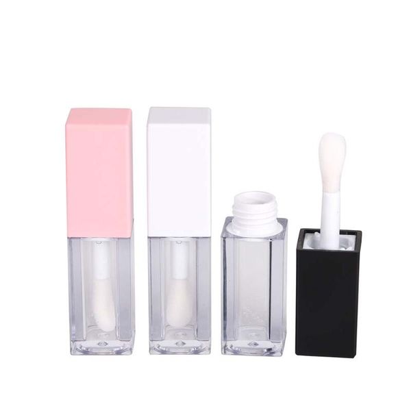 

storage bottles & jars 6ml pink,white cap eyeshadow tools big doe foot on lipstick lip bottle cosmetic gloss tube makeup concealer appl