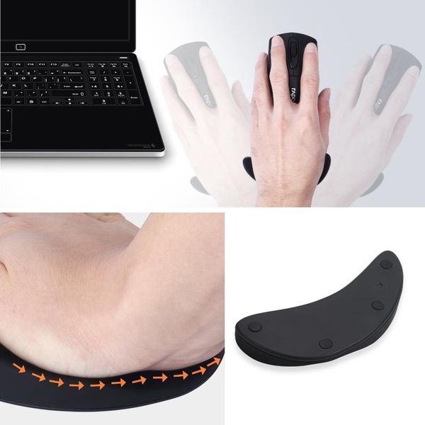 

mouse pads & wrist rests ergonomic pad silicon gel non-slip streamline rest support mat