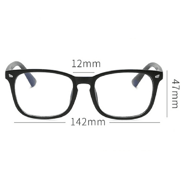 

sunglasses retro square decorative glasses women anti blue light blocking computer big size reading eyeglasses frame, White;black