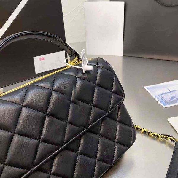 

classic flap luxury designers women bags black handbag original cowhide leather messenger shoulder chain crossbody bag c0501