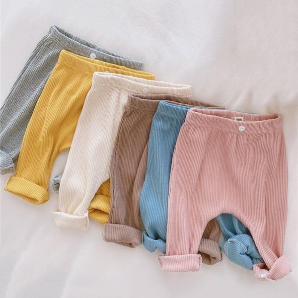 

trousers baby harem pants spring /autumn children pp boys girls solid winter kids bottoming for 0-4y, Blue