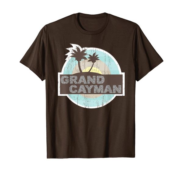 

vintage grand cayman vacation aged shirt, White;black