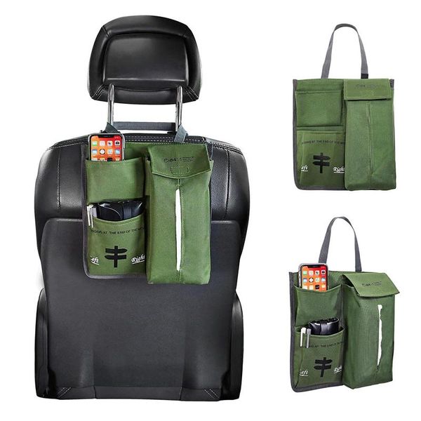 

car organizer outdoor wear-resistant oxford auto backseat hanging storage bag