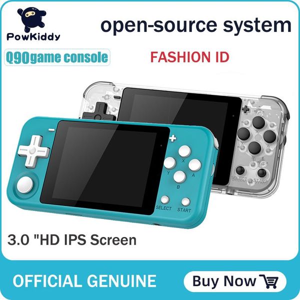 

classic retro 3.0 inch ips screen handheld mini portable game console 16gb open source system player players