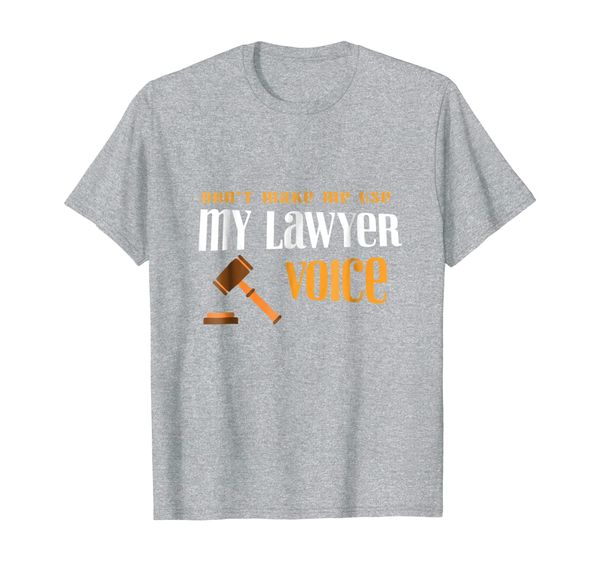 

funny lawyer lawyer voice t-shirt attorney law student jd, White;black