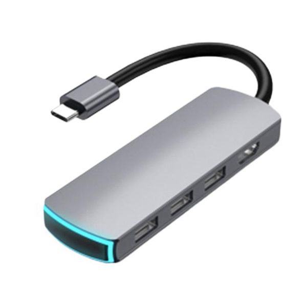 

in 1 type-c docking station -compatible gigabit ethernet pd cable usb to hub converter for macbookpro accessories stations