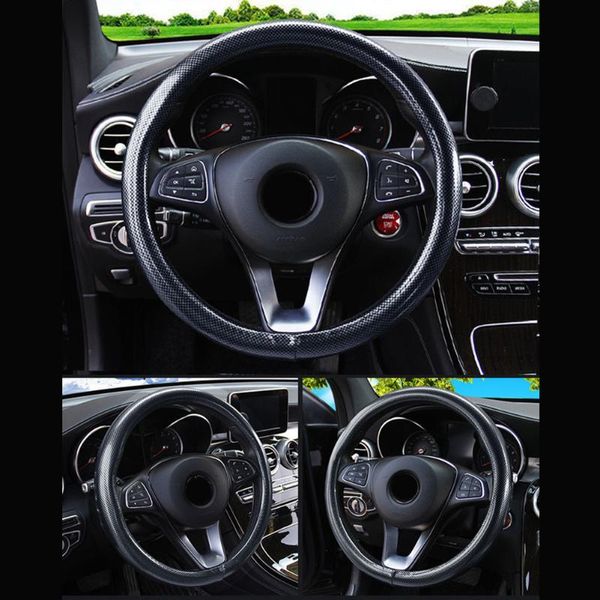 

steering wheel covers 37-38cm/15\\\" cover anti-skid auto car mahogany brand