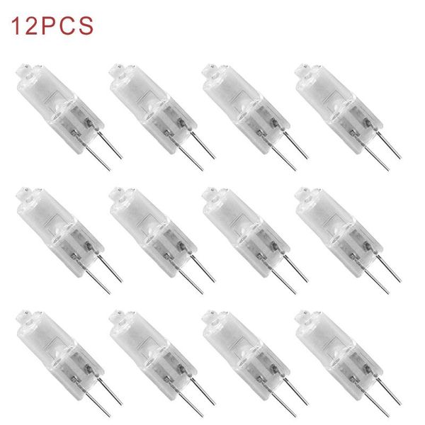 

other lighting bulbs & tubes 12pcs super bright g4 halogen light bulb 20w dc12v white indoor clear jc type lamp