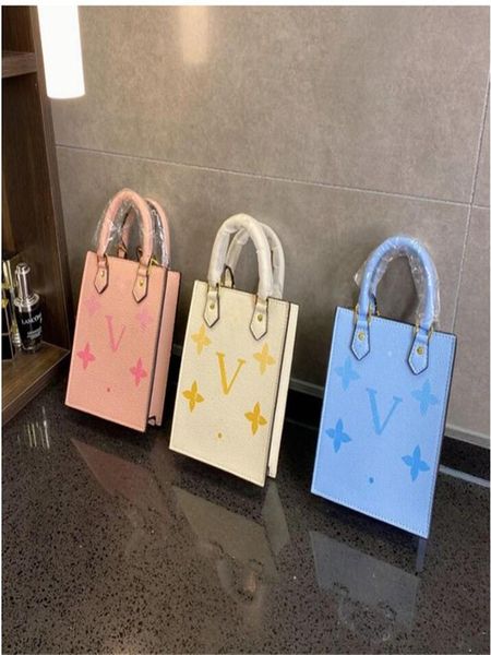 

diagonal shoulder bags l old flower printing soft grain cowhide mini shopping bag genuine leather messenger damier cobal ladies travel purse
