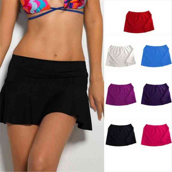 

summer women swimming wear bikini cover up sheer beach mini wrap skirt sarong pareo shorts, White;black