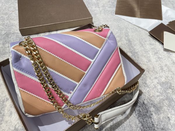 

marshmallow bag lady crossbody portable nylon geometric pattern large-capacity printing embroidery sheepskin diamond western-style retro coi