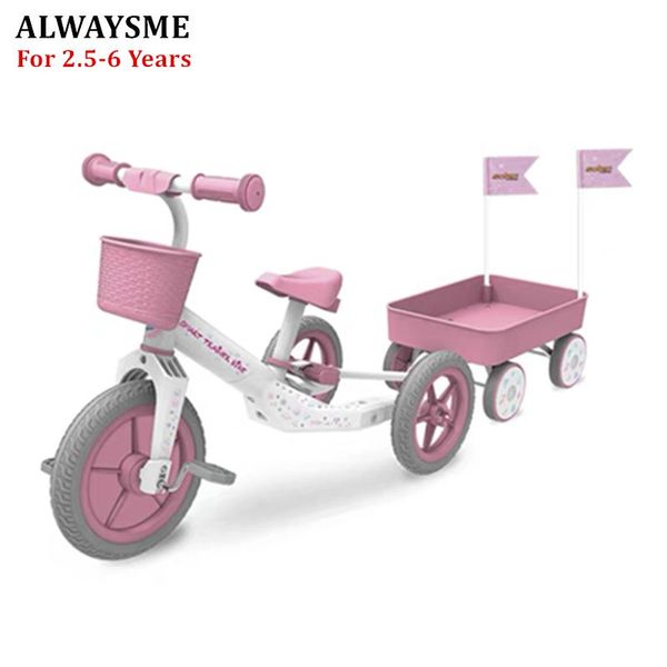 

gift sets alwaysme toddler tricycle trike for ages 24-144 months