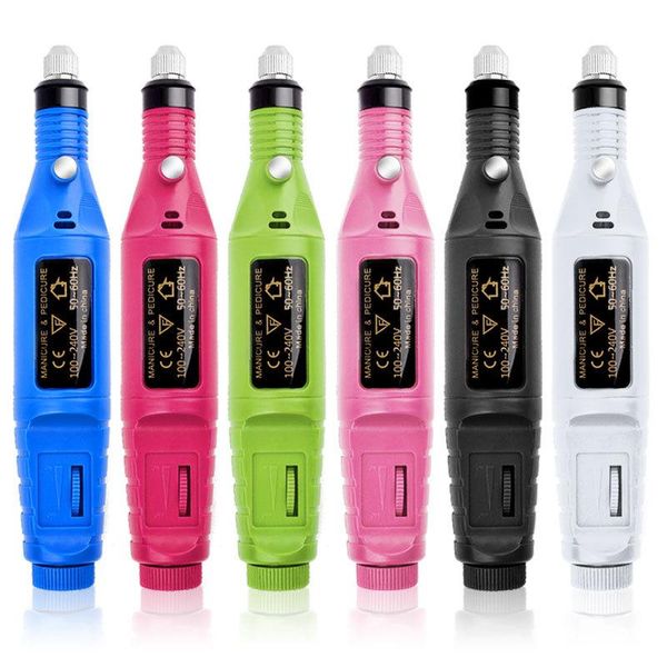 

nail art kits electric drill file manicure ceramic bit gel polish remover polisher pedicure cutter head kit