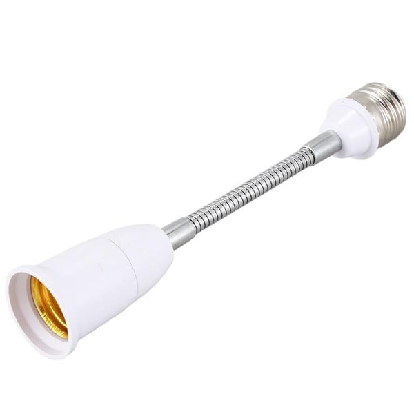 

lamp holders & bases light bulb flexible extension converter e26 socket 18cm long