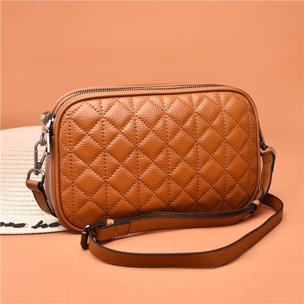 

shoulder bag korean style over-the-shoulder fashion tassled women handbag full-grain leather women's bags duffel