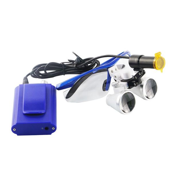 

headlight lamp clip-on type with filter for binocular loupe headlamps