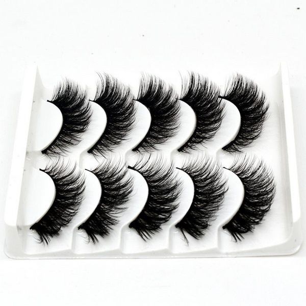 

pairs mink lashes 3d eyelashes 100% cruelty handmade reusable natural false makeup1