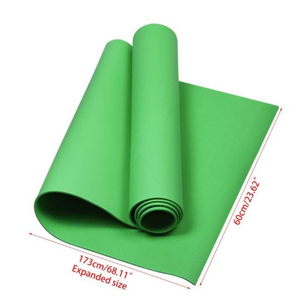 

accessories 4mm all purpose non-slip eva yoga exercise mat 68x24 inch body building supplies 24bd