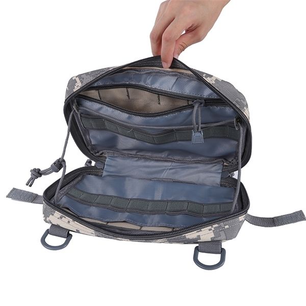 Utility Tool Belt EDC Pouch per il campeggio Escursionismo Caccia Militare MOLLE Admin Pouch Tactical Multi Medical Kit Bag Y0803
